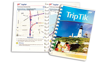 Triptik Aaa Route Planner Maps, Guides & Triptiks | Aaa Reading Berks