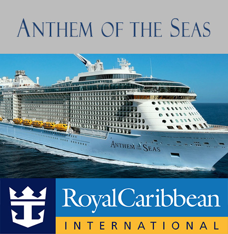 image of the royal caribbean Anthem of the Seas cruise ship