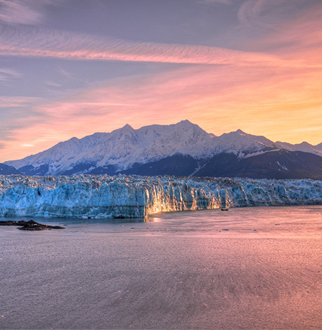 image of alaska hubbard glacier