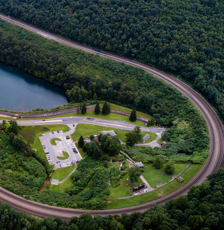 image of horseshoe curve