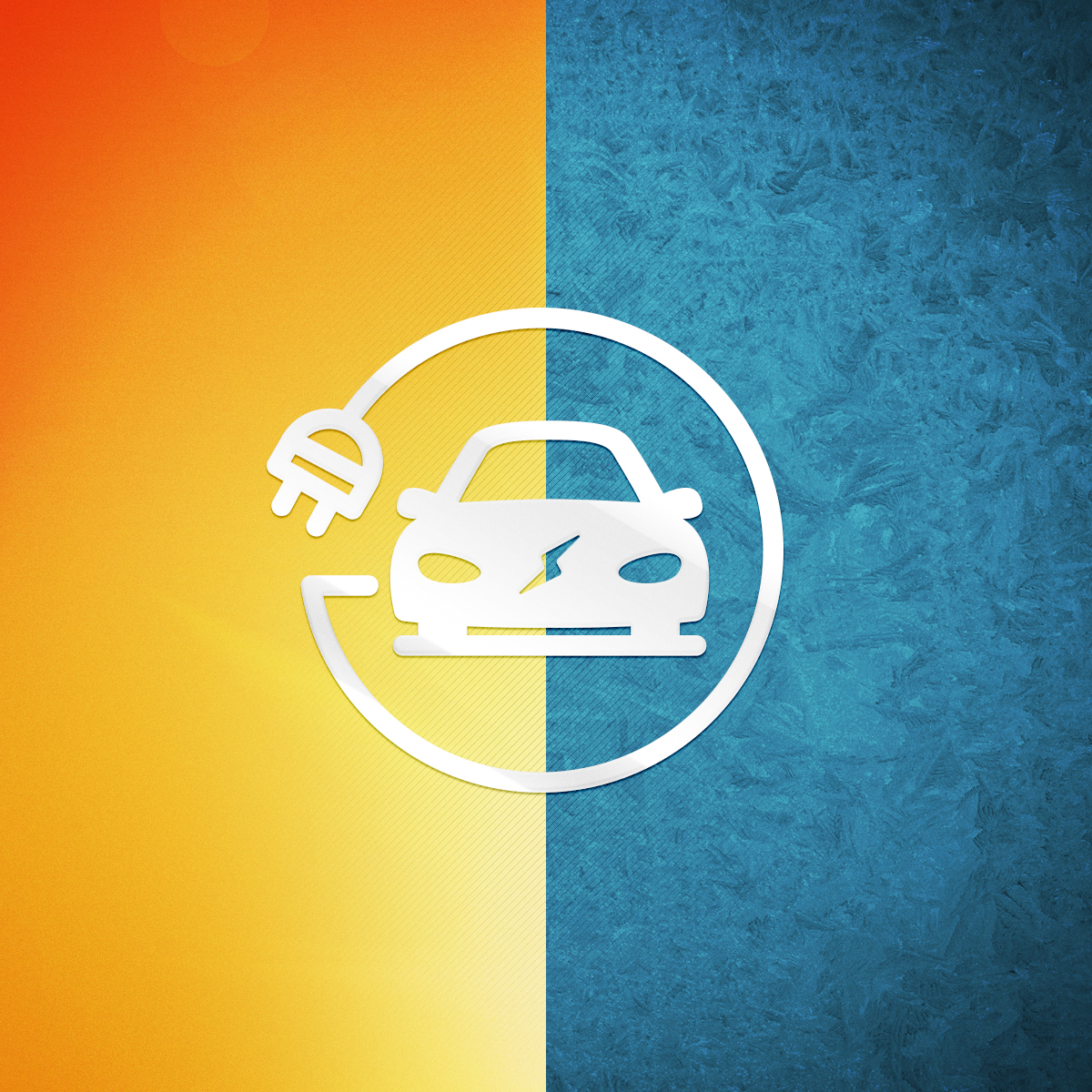 graphic image of EV charging