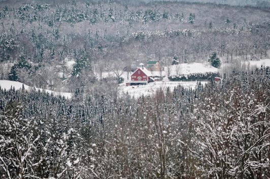 image of Vermont in Winter