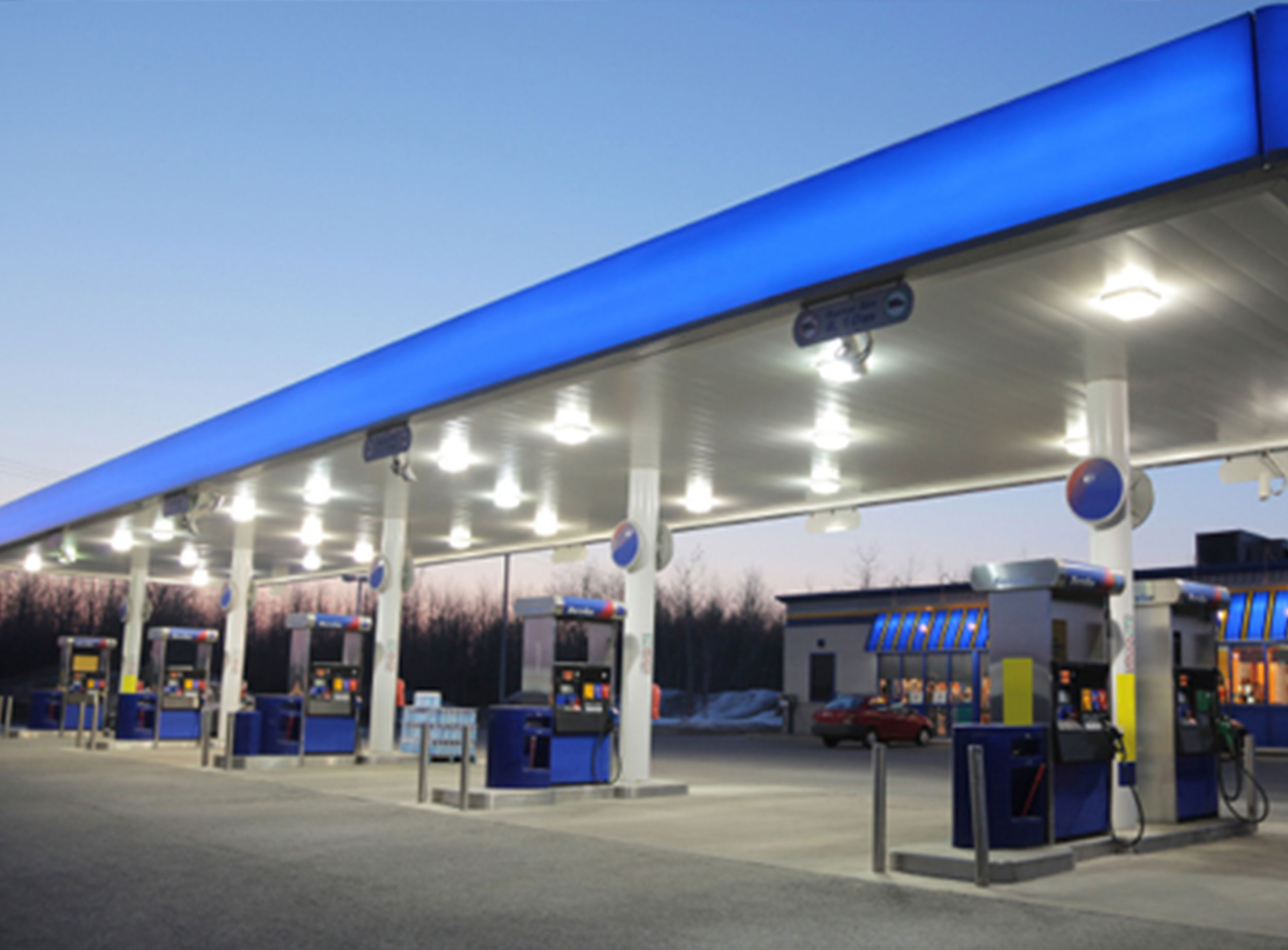 image of gas pump