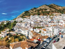 image of white village of Andalusia