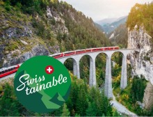 image of Landwasser Viaduct in Switzerland