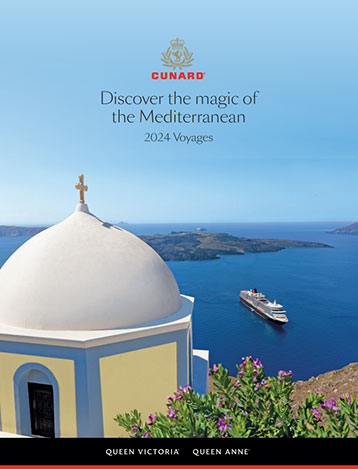 Cunard Mediterranean Brochure 2024